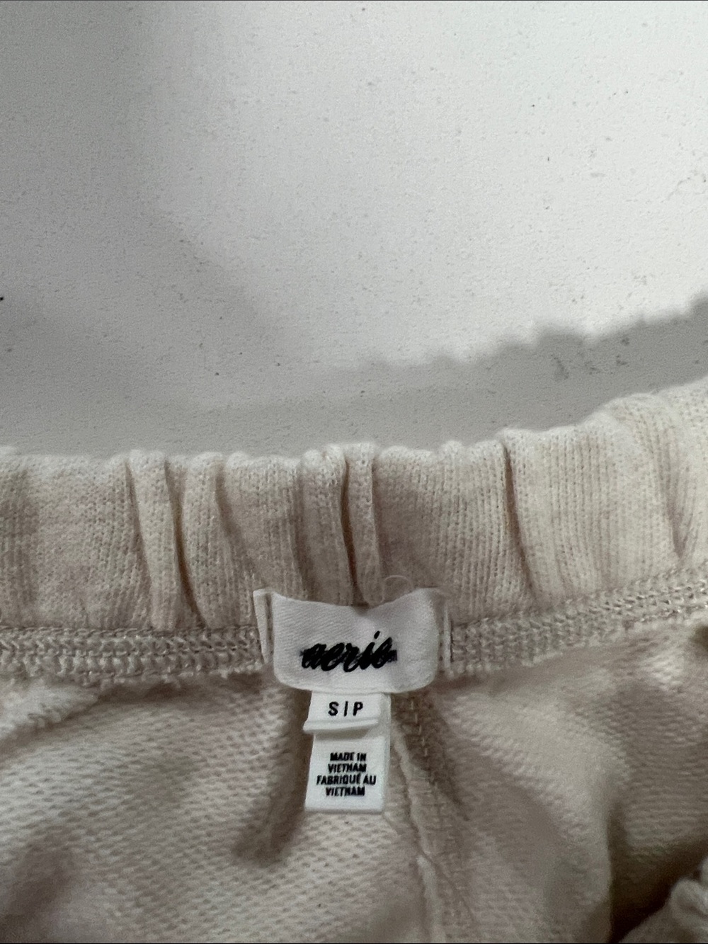 aerie Cream Flared Mini Skirt - Picture 3 of 3